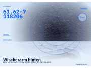 Wischerarm hinten BMW 3er Touring (E91) 61.62-7118206