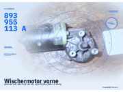 Wischermotor vorne AUDI 80 (8C, B4) 893955113A