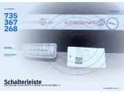 Schalterleiste FIAT Grande Punto (199) 735367268