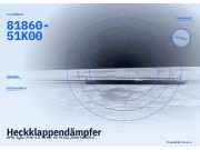 Heckklappendämpfer OPEL Agila (H-B) 8186051K00 81860-51K00