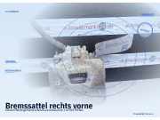 Bremssattel rechts vorne Citroën Berlingo Kasten/Großraumlimousine (B9)