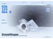 Drosselklappe VW Lupo (6X/6E) 036133064D