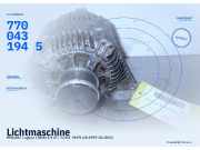 Lichtmaschine RENAULT Laguna I (B56) 7700431945