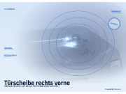 Türscheibe rechts vorne VW Golf II (19E)
