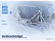 Vorderachsträger BMW 7er (E23) 8051955101