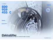 Elektrolüfter AUDI A4 Avant (8E, B6) 8D0959455C