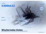 Wischermotor hinten OPEL Omega B Caravan 90457807 53006612