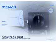 Schalter für Licht OPEL Corsa C (X01) 9116613