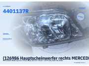(126986 Hauptscheinwerfer rechts MERCEDES-BENZ Sprinter 3t Bus (903) 4401137R) 4401137R