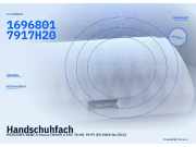Handschuhfach MERCEDES-BENZ A-Klasse (W169) A1696801791 9D84 1696801791 7H20