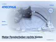 Motor Fensterheber rechts hinten ALFA ROMEO 156 (932) 490396A