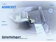 Sicherheitsgurt PEUGEOT 206 CC A508357