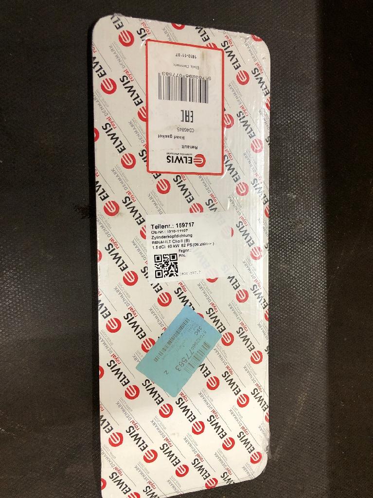 Zylinderkopfdichtung RENAULT Clio II (B) 1610-11107