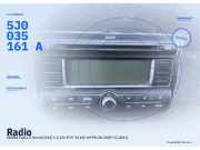 Radio SKODA Fabia II Kombi (545) 5J0035161A