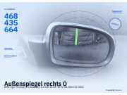 Außenspiegel rechts OPEL Tigra Twintop (X-C/Roadster) 468435664