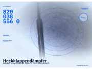 Heckklappendämpfer RENAULT Twingo (C06) 8200385560