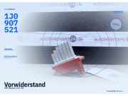 Vorwiderstand VW Sharan (7M6, 7M8, 7M9) 2.0 TDI 103 kW 140 PS (11.2005–03.2010) 1J0907521