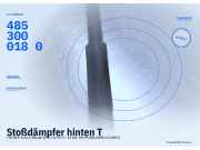 Stoßdämpfer hinten TOYOTA Yaris (XP9) 4853000180