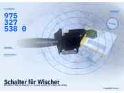 Schalter für Wischer PEUGEOT 205 II (20A/C) 9753275380