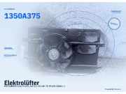 Elektrolüfter MITSUBISHI Colt VI (Z2, Z3) 1350A375