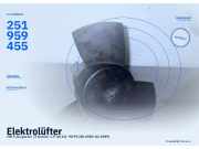 Elektrolüfter VW Transporter T3 Kasten 251959455