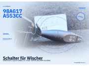 Schalter für Wischer FORD Focus Turnier (DNW) 98AG17A553CC