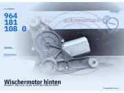 Wischermotor hinten PEUGEOT 106 II 9641811080