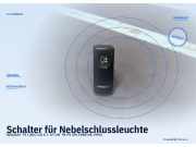 Schalter für Nebelschlussleuchte RENAULT 19 I (B/C 53)