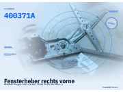 Fensterheber rechts vorne RENAULT Kangoo I (KC) 400371A