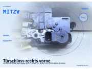 Türschloss rechts vorne ALFA ROMEO 156 Sportwagon (932) MIT ZV
