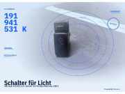 Schalter für Licht VW Golf II (19E) 191941531K