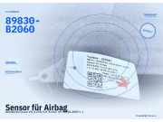 Sensor für Airbag DAIHATSU Cuore VII (L276) 89830-B2060