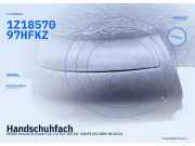 Handschuhfach SKODA Octavia II Combi (1Z) 2.0 TDI 103 kW 140 PS (02.2004-05.2013) 1Z1857097H FKZ