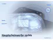 Hauptscheinwerfer rechts FORD Fiesta III (GFJ)