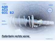 Federbein rechts vorne SKODA Fabia II (542) 6Q0413031BJ