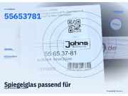 Spiegelglas passend für Opel Meriva A 05/03-05/10 links Fahrerseite 55653781