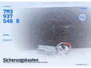 Sicherungskasten VW Sharan (7M) 7M3937548B