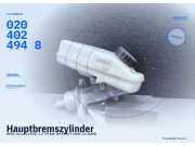 Hauptbremszylinder OPEL Corsa C (X01) 0204024948