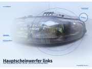 Hauptscheinwerfer links FIAT Brava (182)