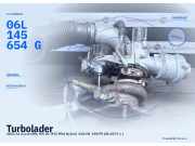 Turbolader AUDI A4 Avant (8W, B9) 06L145654G