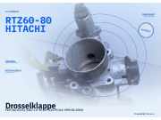 Drosselklappe FIAT Barchetta (183) RTZ60-80 HITACHI
