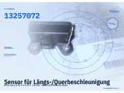 Sensor für Längs-/Querbeschleunigung OPEL Astra H GTC 13257072