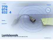 Lambdasonde RENAULT 19 I (B/C 53) 7700748324