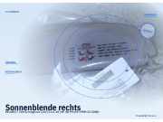 Sonnenblende rechts PEUGEOT 206 Schrägheck (2A/C)