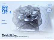 Elektrolüfter OPEL Vivaro A Kasten (X83) 8200151874
