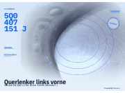 Querlenker links vorne VW Golf VII (5G) 5Q0407151J