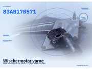 Wischermotor vorne FORD Orion I (AFD) 83AB17B571