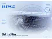 Elektrolüfter FIAT Punto Van (188) 861791Z