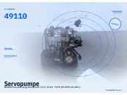 Servopumpe NISSAN Vanette Cargo Bus (HC23) 491109C600 49110