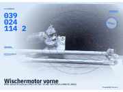 Wischermotor vorne OPEL Vectra B Caravan (J96) 0390241142